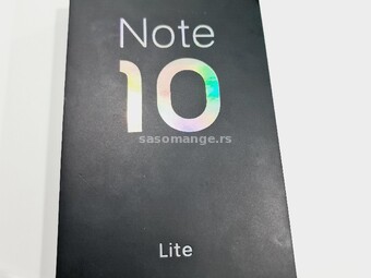 Xiaomi Note 10Lite 6/64GB Dual Sim Free Novo