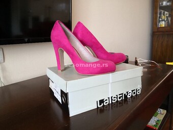 La Strada kožne pink cipele, broj 37