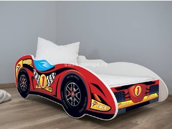 Dečiji krevet F1 160x80 - TOP CAR + dušek