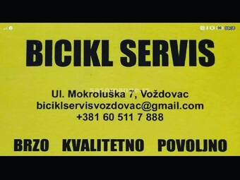 Bicikl servis Vozdovac