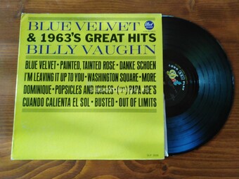 Gramofonska ploča Blue Velvet and 1963 s great hits Billy Vaughn