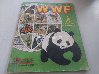 Ugrožene životinje WWF Dečje Novine Figurine Panini