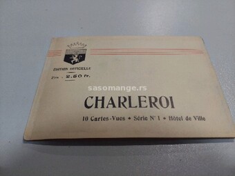 Charleroi 10 razglednica serija br. 1 Hotel de Ville