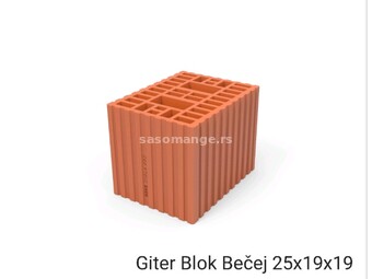 Giter Blok Cena 25x19x19