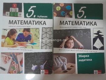 Matematika udžbenik i zbirka za 5. razred osnovne škole klett