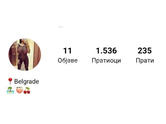 Aktivan instagram profil na prodaju!