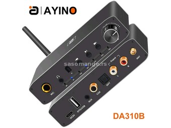 AYINO Bluetooth 5.3 Receiver Transmitter -DAC- Headphone Amp