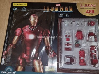 Iron Man (Iron Men) DeAgostini komplet 2. deo (drugi deo)