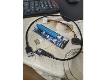 USB Mini PCI-E Adapter Pogodan za rudarenje kriptovaluta preko laptopa
