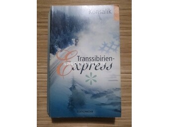 Knjiga na nemačkom jeziku "Transsibirien-Express"; Konsalik