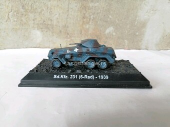 Nemačko vozilo sd kfz 231 6-rad-1939