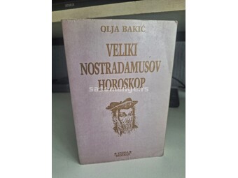 Veliki Nostradamusov horoskop - Olja Bakić