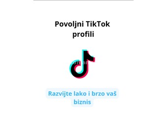 TikTok profil za digitalni marketing