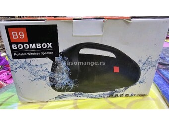 Bluetooth zvučnik Boombox B9 2x20W+ 2x bass zvučnika