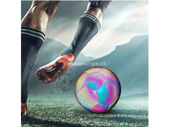 Hologramska svetleca fudbalska lopta