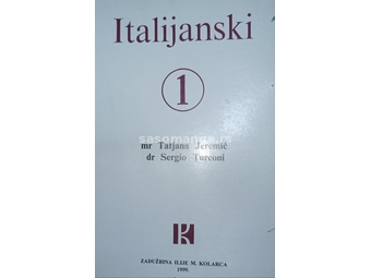 Italijanski jezik,Kolarac; knjiga 1 i 2