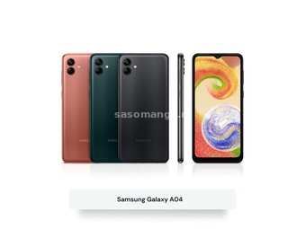 Samsung Galaxy A04 4/64 Crni NOVO!