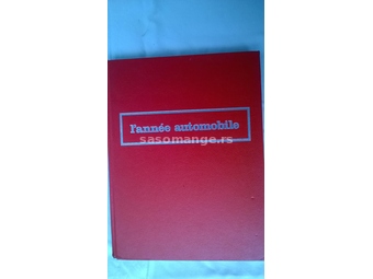 Knjiga: L Anné e Automobile n35 1987 88(Automobili i formule za tu godinu) , Format:245x320,1805 gr