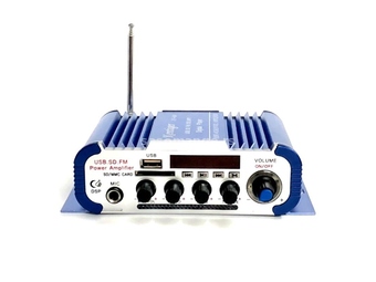 Kentiger HY-604 pojacalo sa radiom i prikljuckom za mikrofon snage 80 W ili 4x20 W prave snage