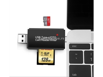 4u 1 Citac micro/sd kartica na USB,C,Micro
