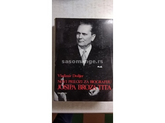 Knjiga:Novi prilozi za biografiju Josipa Broza Tita 3,Vladimir Dedijer, 1984, 641 str.