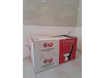 WC Solja Fayans sa vodokotlicem (monoblock)