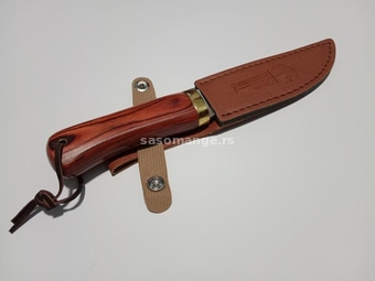 lovački nož roming-walker sa kožnom futrolom