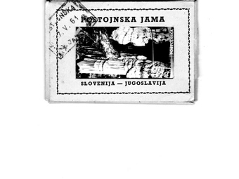 Postojnska Jama 1961 god.