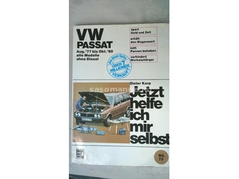 Knjiga:VW Passat avg.1977-oct.1980,svi modeli osim dizel,autor Dieter Korp,nem.