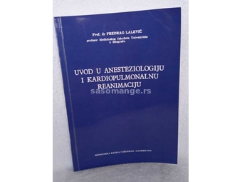 Uvod u anesteziologiju Predrag Lalević NOVA