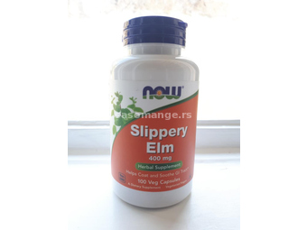 Slippery Elm 400 mg,now foods,100 VegCapsules