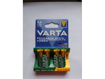 Varta 2100 mAh/AA 4 punjive baterije u pakovanju