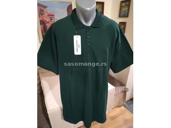 Nova muska majica sa kragnom Fashion u velikom broju 4XL Zelena Novo