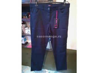 Nove zenske pantalone za punije dame Kubra Teget 56 58 60