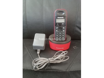 Panasonic KX-TGA131FX bezicni telefon crveni