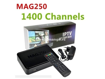 Polovni, neupotrebljavan, Set Top Box MAG 250 IPTV Linux