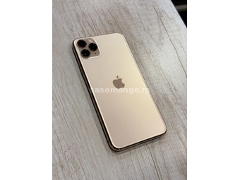 iPhone 11 Pro Max Gold 100% Helt