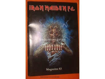Iron maiden magazine 83