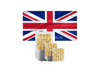 Engleska UK Prepaid SIM kartica za TikTok PayPal Stripe i mnoge druge servise i društvene mreže