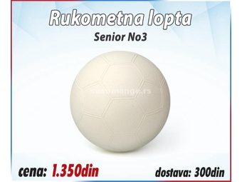 Gumena lopta rukometna, Senior No3