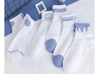 carape Češljane pamučne čarape sport otporan na znoj čarape