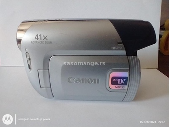 CANON MD-215 miniDV video kamera
