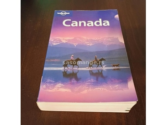 Canada Kanada Lonely Planet guide ENG ilustrovano 900 stranica ocuvana citana