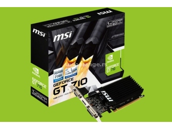 MSI Nvidia Geforce GT 710 1GB DDR3, Graficka Kartica GT710