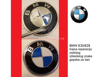 BMW zadnji znak za E30 ili E28 reparacija