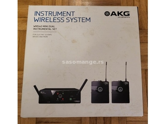 AKG WMS40 Mini dual instrumental wireless system
