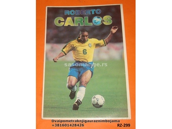 Football Brazilian footballer soccer player Roberto Carlos world cup (RZ-299)