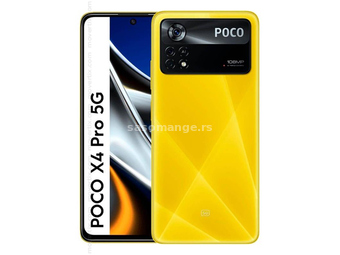 POCO X4 Pro 5G 6/128GB Žuti NOVO! VAKUM!