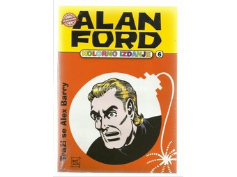Alan Ford CPG Kolorno izdanje 6 Traži se Alex Barry (celofan)