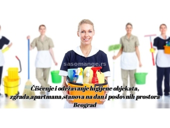 čišćenje i održavanje higijene objekata, zgrada,apartmana,stanova i poslovnih prostora Beograd